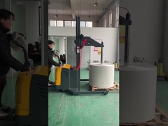 自動 電池駆動 ロール紙 プラスチックフィルム ロールリフター 操作が簡単 紙ロール Fo