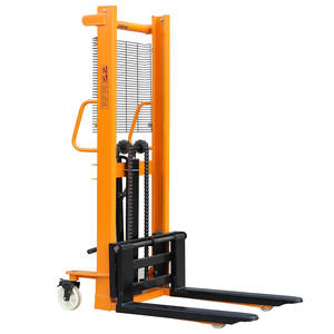 850mm Walking Pallet Leg Electric Stacker  Transport Vehicle For Workshop