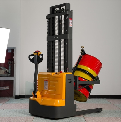 Electric Oil Drum Stacker with DC motor Lifting height 3 Meters Capacity 500kg 1 ton for drum handling