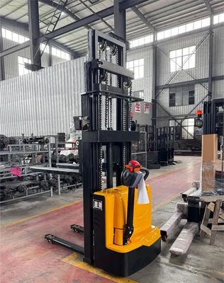 Electric Pallet Stacker with 24V Battery 1070mm Fork Length and 550/680mm Fork Width for Efficient Material Handling