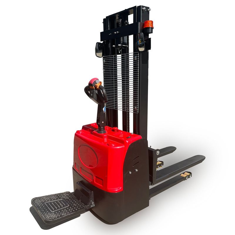 1.5 Ton Electric Pallet Stacker 1500kg Capacity 3M Lift Height