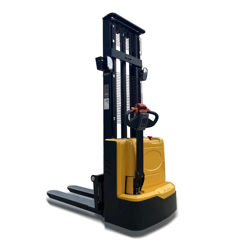 Electric Pallet Stacker with 24V Battery 1070mm Fork Length and 550/680mm Fork Width for Efficient Material Handling