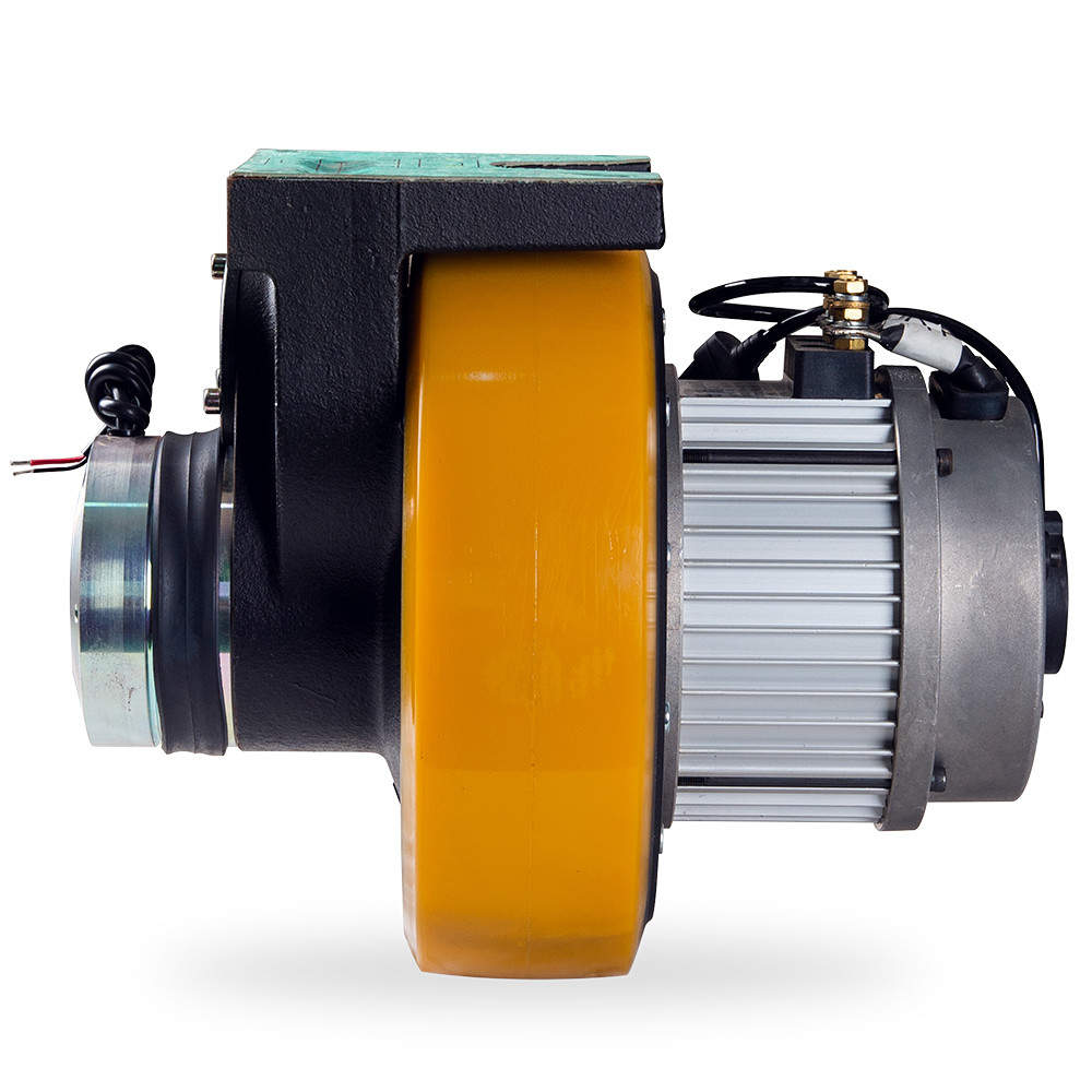 DC Permanent Magnet Brushed Motor Drive Wheel Assembly Motor Handling Equipment Wheels
