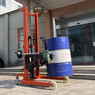 ハンドオイルマニュアルドラムスタッカー 350kg 3m 倉庫作業用