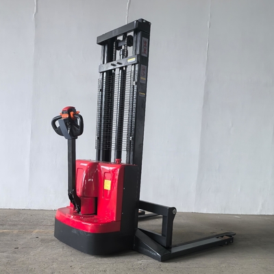 電動ウォーキースタッカー 1500kg 負荷容量 調整可能なストラッドル