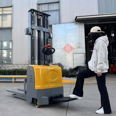 1.5 トン 電動パレットスタッカー フォークリフト 1500kg 荷重 3500mm 上げ高